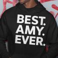 Best Amy Ever 人気 誕生名 エイミーコスチューム パーカー 面白い贈り物