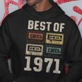 Best Of 1971 カセットテープ・レトロ 54歳の誕生日 パーカー 面白い贈り物