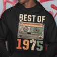 Best Of 1975 オールド・カセット 50歳の誕生日 レトロ パーカー 面白い贈り物