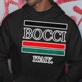Bocci ぼっち ロゴ Itaiy 痛い イタリア国旗風【変なtシャツ屋さん】陰キャ オタク ブランド パロディ 面白 パーカー 面白い贈り物