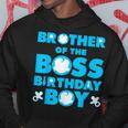 Brother Of The Boss 誕生日 男の子 赤ちゃん 家族 デコレーション パーカー 面白い贈り物