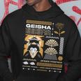 Camisa Japonesa Geisha Asiática Sudadera Regalos divertidos
