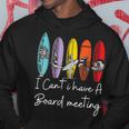 I Can't I Have Aurfboard Meetingurfing ファニーサーファーtシャツ パーカー 面白い贈り物