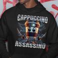 Cappuccino Assassino パーカー 面白い贈り物