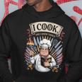 I Cook And I Know Things シェフクックヘルパー パーカー 面白い贈り物