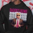 Daddy's Home Pink President Donald Trump House パーカー 面白い贈り物