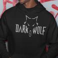 Dark Wolf Graphic Fierce Animaltreetwear パーカー 面白い贈り物