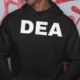 Deaエージェント麻薬取締局ホワイトプリント パーカー 面白い贈り物
