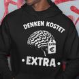 Denken Kostet Extra パーカー 面白い贈り物