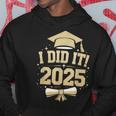 I Did It Graduate 2025 2025年卒業クラス パーカー 面白い贈り物