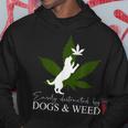 Dog And Weed ファニーマリファナtシャツ パーカー 面白い贈り物