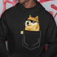Doge コインロゴシャツ フェイクポケットシャツ Dogecoin To The Moon パーカー 面白い贈り物