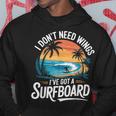 I Don't Need Wings I Have Aurfurfboard For Men パーカー 面白い贈り物