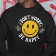 Don't Worry We Be Happymile Face レトロ グルービー 70年代 パーカー 面白い贈り物