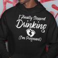 I Finallytopped Drinking I'm Pregnant ギフトtシャツ パーカー 面白い贈り物