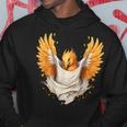 Firebird Reborn Rejuvenation 神話の鳥 アートワーク フェニックス パーカー 面白い贈り物
