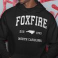 Foxfire ノースカロライナ Nc ビンテージ アスレチック スポーツデザイン パーカー 面白い贈り物