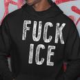 Fuck Ice プロテスト&レジストサポート移民 パーカー 面白い贈り物