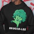 Brocco-Lee Punegetable Love ブロッコリー ビーガンダイエット パーカー 面白い贈り物