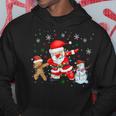 Dabbinganta Christmas おかしいdabサンタクロースクリスマス パーカー 面白い贈り物