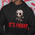 Friday 13Th ファニーハロウィンホラー パーカー 面白い贈り物