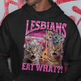 Lesbians Cat Owner Lesbians Eat What パーカー 面白い贈り物