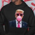 Pop Trump Pink Bubble Gumintage Trump Pink Glasses パーカー 面白い贈り物