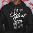 Twins Oldest Twin I Make The Rules 兄弟家族 パーカー 面白い贈り物