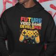 Futureideo Game Developer Gamer Coding Tech Geek パーカー 面白い贈り物