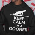 Gooner フットボールファン Keep Calm Gooner アーセナルギフト パーカー 面白い贈り物