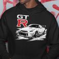 Gt R 35 Jdm ストリートレーシング ドラッグ ドリフト スポーツカー パーカー 面白い贈り物