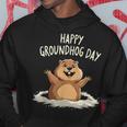 Happy Groundhog Day 2025 メンズ レディース キッズ パーカー 面白い贈り物