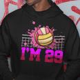 I'm 29Ports バレーボール選手 大人用 29歳の誕生日 パーカー 面白い贈り物