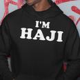 I'm Haji、My Name Is Haji、I Am Haji、パーソナライズ パーカー 面白い贈り物