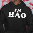 I'm Hao My Name Is Hao I Am Hao パーソナライズ パーカー 面白い贈り物