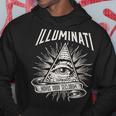 Illuminati New World Order イルミナティ新世界秩序デザイン、プロビデンスの目 パーカー 面白い贈り物