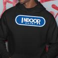 Indoor インドア【変なデザイン屋さん】ブランド ロゴ パロディ 面白い パーカー 面白い贈り物