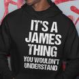 It's A James Thing You Wouldn't Understand James Thing パーカー 面白い贈り物