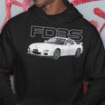 Jdm Fd ロータリーカー ホワイト パーカー 面白い贈り物