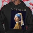 Johannesermeer アーティスト向け 真珠のイヤリングを持つ少女 パーカー 面白い贈り物