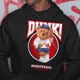 The Legend Teddy Bear Basketballlam Dunk Cool Basketball パーカー 面白い贈り物