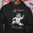 Life Happens 太極拳は面白い陰陽太極拳マーモットを助ける パーカー 面白い贈り物