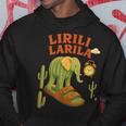 Lirili Larila イタリアのブレインロットミーム パーカー 面白い贈り物