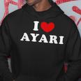 I Love Ayari 私は愛する Ayari パーカー 面白い贈り物