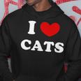 I Love Cats I Heart Cats パーカー 面白い贈り物