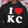 I Love Kc Initials I Heart KC First Last Name K C パーカー 面白い贈り物