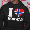 I Love Norwegian Pride ノルウェーのルーツ ノルウェー国旗 パーカー 面白い贈り物