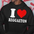 I Love Reggaeton Music パーカー 面白い贈り物