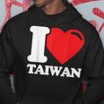 I Love Taiwan 台北国旗 ハートトラベル 台湾製品 パーカー 面白い贈り物