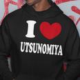 I Love Utsunomiya 宇都宮大好き パーカー 面白い贈り物